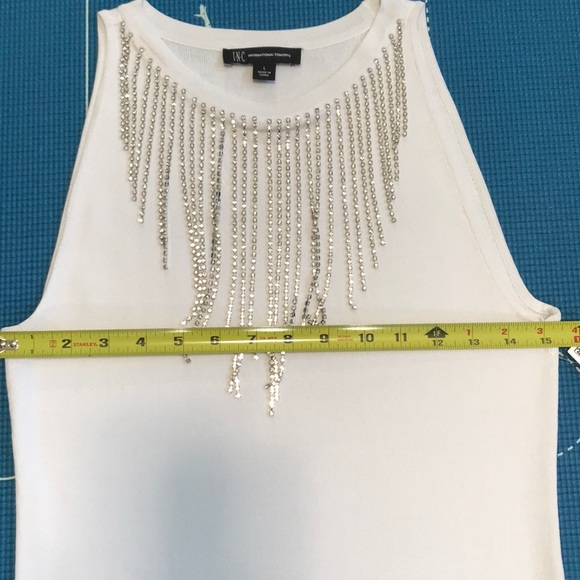 🆕 White fringe cami - Picture 7 of 7